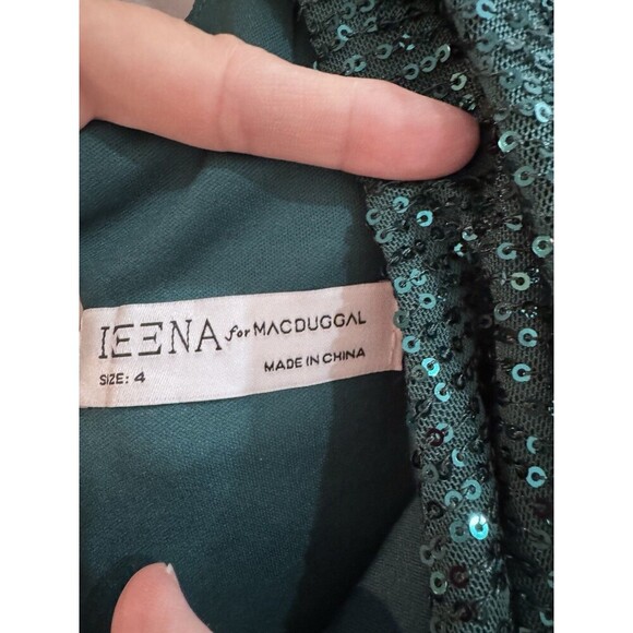 Ieena for Mac Duggal 42022 Cutout Waist One Shoulder Dress Size 4 New MSRP $398 - Picture 7 of 11